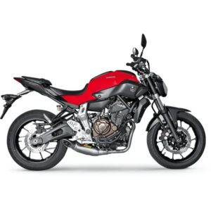 Yamaha MT-07 2014–2020 Akrapovič Racing Line - układ wydechowy z homologacją